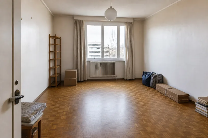 Séjour de résidence des années 70 débarrassé — en cours — Syndrome de Diogène, Débarras à Paris