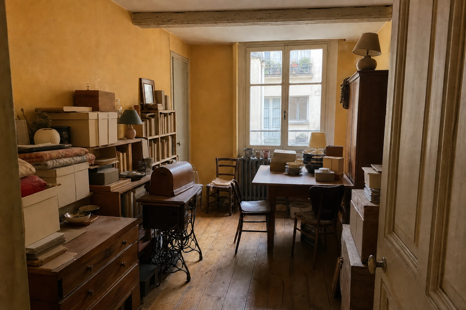 Avant débarras à Paris 20e